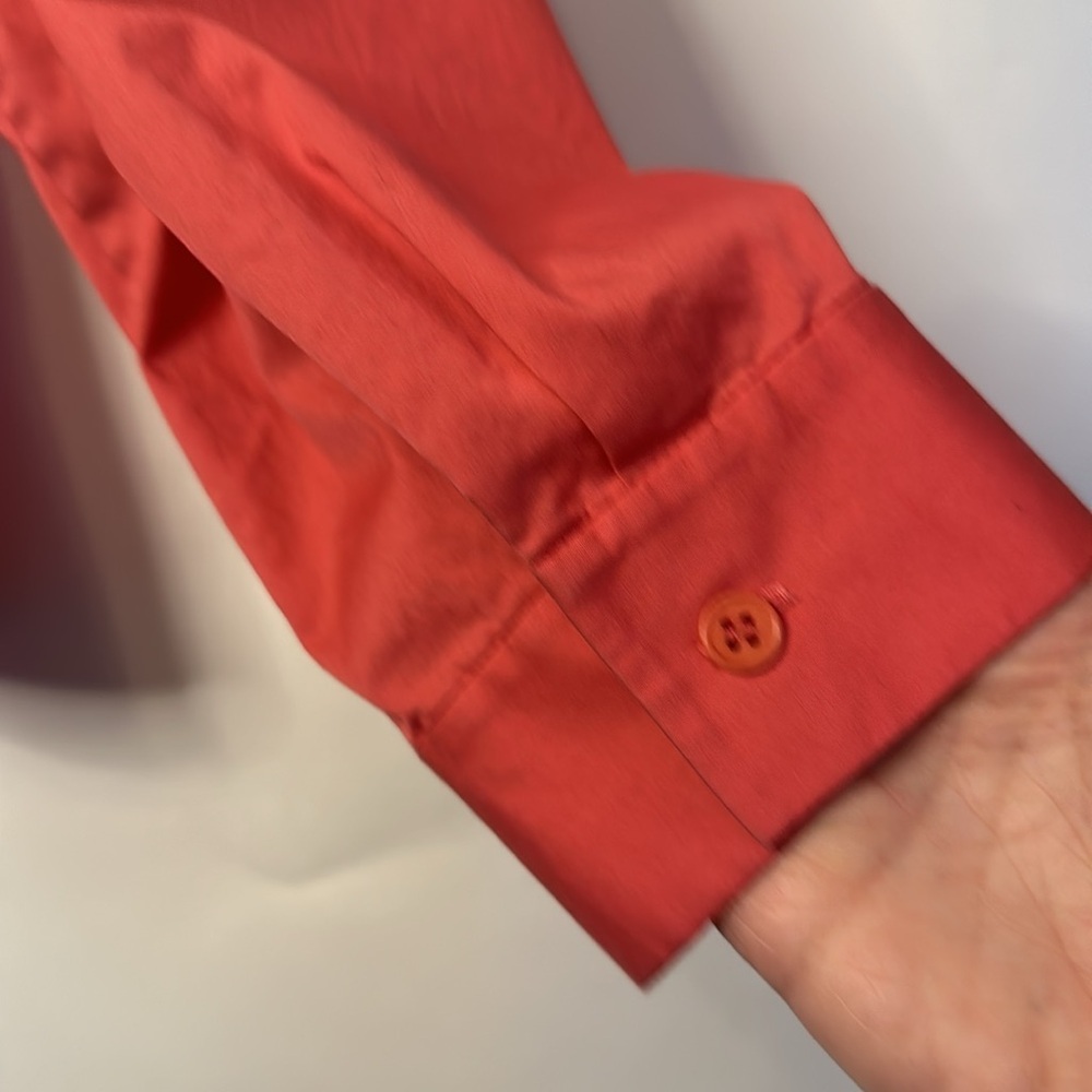 Talbots Collection Salmon Button Down Long Sleeve… - image 6
